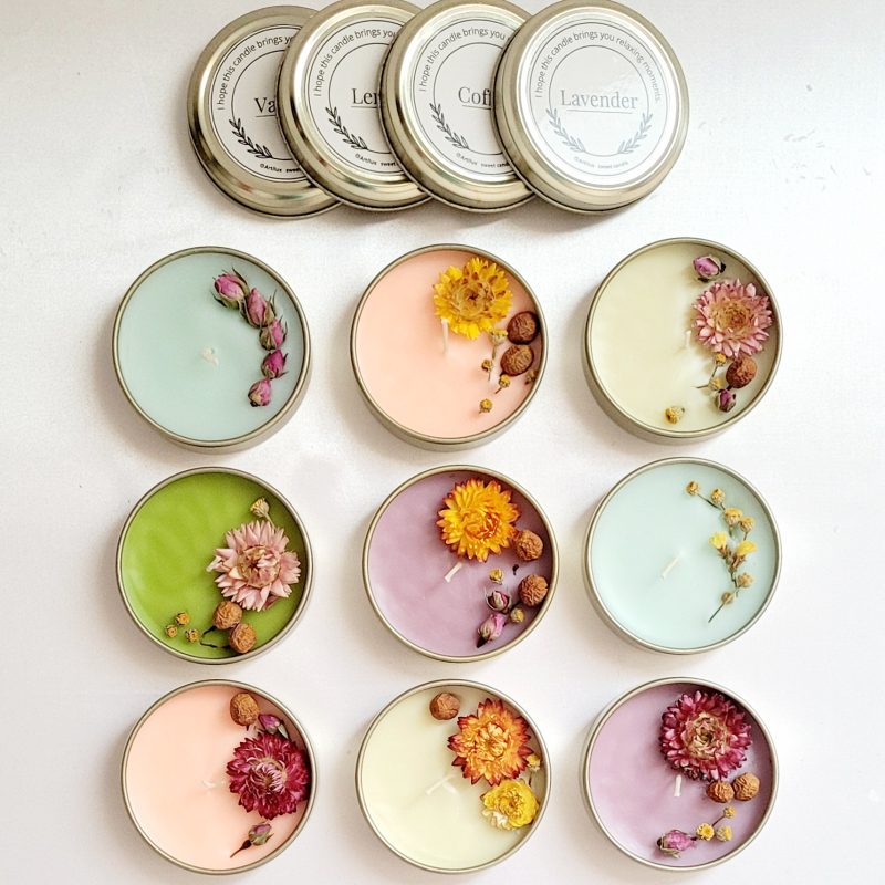 شمع قوطی فلزی