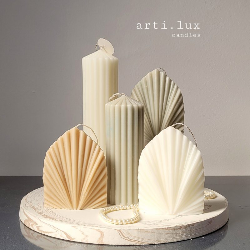 شمع استوانه شیاردار