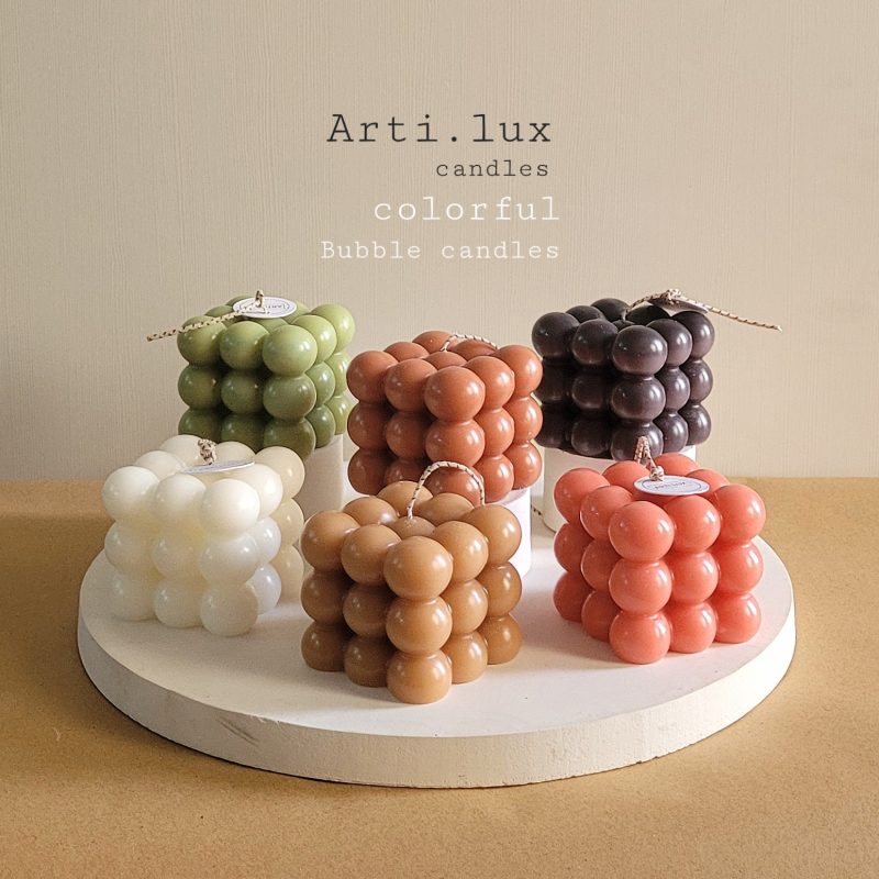 شمع مکعب روبیک