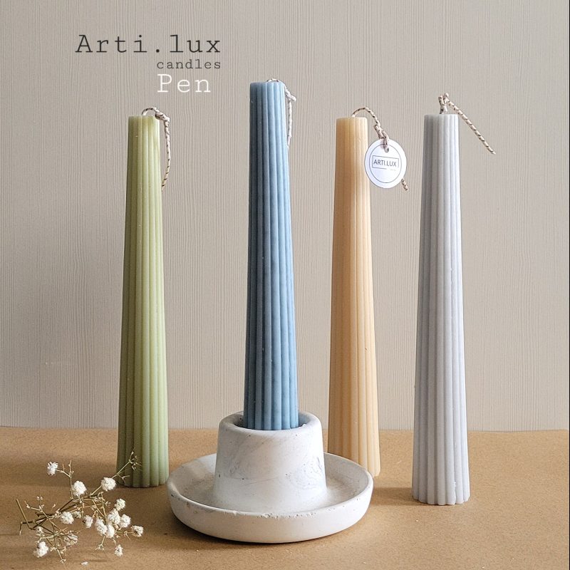 شمع قلمی شیاردار